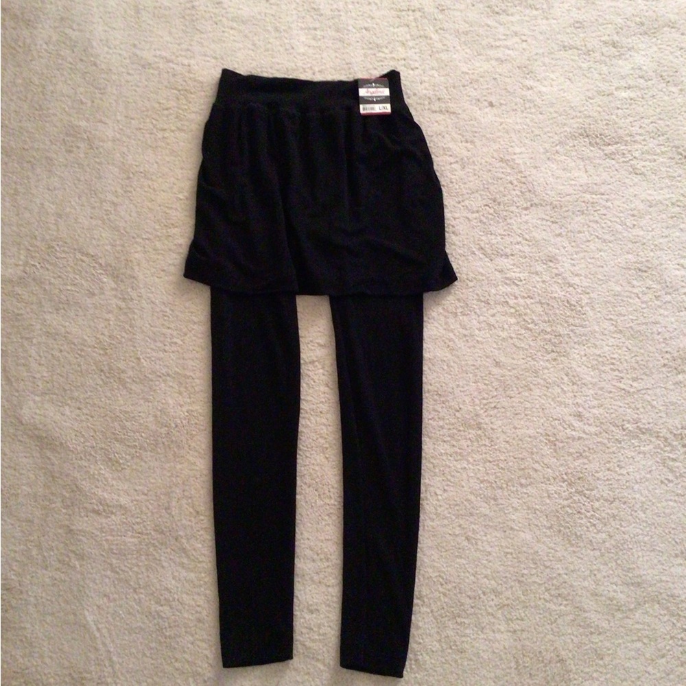 Angelina Black Leggings Pants & Jumpsuits